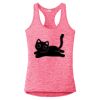 Multi-Color Sublimatable Ladies PosiCharge Electric Heather Racerback Tank Thumbnail