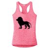Multi-Color Sublimatable Ladies PosiCharge Electric Heather Racerback Tank Thumbnail