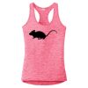Multi-Color Sublimatable Ladies PosiCharge Electric Heather Racerback Tank Thumbnail