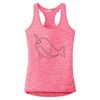Multi-Color Sublimatable Ladies PosiCharge Electric Heather Racerback Tank Thumbnail