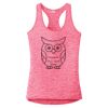 Multi-Color Sublimatable Ladies PosiCharge Electric Heather Racerback Tank Thumbnail