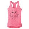 Multi-Color Sublimatable Ladies PosiCharge Electric Heather Racerback Tank Thumbnail