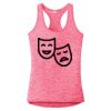 Multi-Color Sublimatable Ladies PosiCharge Electric Heather Racerback Tank Thumbnail