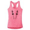 Multi-Color Sublimatable Ladies PosiCharge Electric Heather Racerback Tank Thumbnail