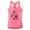 Multi-Color Sublimatable Ladies PosiCharge Electric Heather Racerback Tank Thumbnail