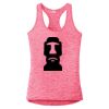 Multi-Color Sublimatable Ladies PosiCharge Electric Heather Racerback Tank Thumbnail