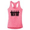 Multi-Color Sublimatable Ladies PosiCharge Electric Heather Racerback Tank Thumbnail