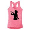 Multi-Color Sublimatable Ladies PosiCharge Electric Heather Racerback Tank Thumbnail