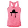 Multi-Color Sublimatable Ladies PosiCharge Electric Heather Racerback Tank Thumbnail