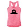Multi-Color Sublimatable Ladies PosiCharge Electric Heather Racerback Tank Thumbnail