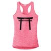 Multi-Color Sublimatable Ladies PosiCharge Electric Heather Racerback Tank Thumbnail