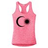 Multi-Color Sublimatable Ladies PosiCharge Electric Heather Racerback Tank Thumbnail