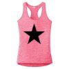Multi-Color Sublimatable Ladies PosiCharge Electric Heather Racerback Tank Thumbnail