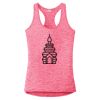 Multi-Color Sublimatable Ladies PosiCharge Electric Heather Racerback Tank Thumbnail