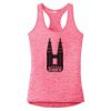 Multi-Color Sublimatable Ladies PosiCharge Electric Heather Racerback Tank Thumbnail