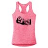 Multi-Color Sublimatable Ladies PosiCharge Electric Heather Racerback Tank Thumbnail