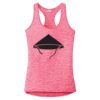 Multi-Color Sublimatable Ladies PosiCharge Electric Heather Racerback Tank Thumbnail