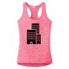 Multi-Color Sublimatable Ladies PosiCharge Electric Heather Racerback Tank Thumbnail