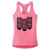 Multi-Color Sublimatable Ladies PosiCharge Electric Heather Racerback Tank Thumbnail