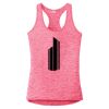 Multi-Color Sublimatable Ladies PosiCharge Electric Heather Racerback Tank Thumbnail