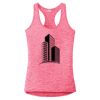 Multi-Color Sublimatable Ladies PosiCharge Electric Heather Racerback Tank Thumbnail