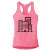 Multi-Color Sublimatable Ladies PosiCharge Electric Heather Racerback Tank Thumbnail