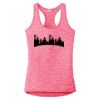 Multi-Color Sublimatable Ladies PosiCharge Electric Heather Racerback Tank Thumbnail
