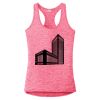 Multi-Color Sublimatable Ladies PosiCharge Electric Heather Racerback Tank Thumbnail