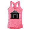 Multi-Color Sublimatable Ladies PosiCharge Electric Heather Racerback Tank Thumbnail