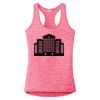 Multi-Color Sublimatable Ladies PosiCharge Electric Heather Racerback Tank Thumbnail