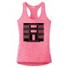 Multi-Color Sublimatable Ladies PosiCharge Electric Heather Racerback Tank Thumbnail