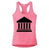 Multi-Color Sublimatable Ladies PosiCharge Electric Heather Racerback Tank Thumbnail