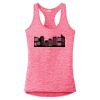Multi-Color Sublimatable Ladies PosiCharge Electric Heather Racerback Tank Thumbnail
