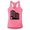 Multi-Color Sublimatable Ladies PosiCharge Electric Heather Racerback Tank Thumbnail