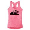 Multi-Color Sublimatable Ladies PosiCharge Electric Heather Racerback Tank Thumbnail