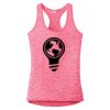 Multi-Color Sublimatable Ladies PosiCharge Electric Heather Racerback Tank Thumbnail