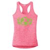 Multi-Color Sublimatable Ladies PosiCharge Electric Heather Racerback Tank Thumbnail