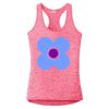 Multi-Color Sublimatable Ladies PosiCharge Electric Heather Racerback Tank Thumbnail