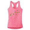 Multi-Color Sublimatable Ladies PosiCharge Electric Heather Racerback Tank Thumbnail