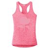 Multi-Color Sublimatable Ladies PosiCharge Electric Heather Racerback Tank Thumbnail