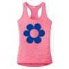 Multi-Color Sublimatable Ladies PosiCharge Electric Heather Racerback Tank Thumbnail