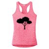 Multi-Color Sublimatable Ladies PosiCharge Electric Heather Racerback Tank Thumbnail