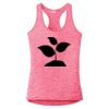 Multi-Color Sublimatable Ladies PosiCharge Electric Heather Racerback Tank Thumbnail