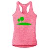 Multi-Color Sublimatable Ladies PosiCharge Electric Heather Racerback Tank Thumbnail