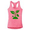 Multi-Color Sublimatable Ladies PosiCharge Electric Heather Racerback Tank Thumbnail