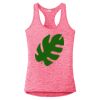 Multi-Color Sublimatable Ladies PosiCharge Electric Heather Racerback Tank Thumbnail