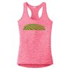 Multi-Color Sublimatable Ladies PosiCharge Electric Heather Racerback Tank Thumbnail