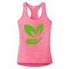 Multi-Color Sublimatable Ladies PosiCharge Electric Heather Racerback Tank Thumbnail