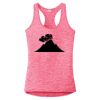 Multi-Color Sublimatable Ladies PosiCharge Electric Heather Racerback Tank Thumbnail