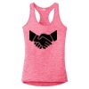 Multi-Color Sublimatable Ladies PosiCharge Electric Heather Racerback Tank Thumbnail